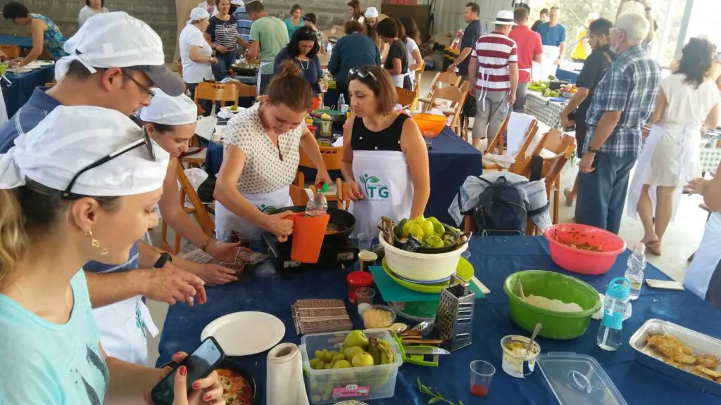 סדנאות בישול בטבע